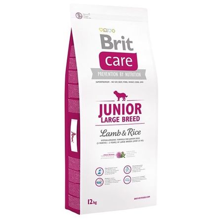Brit Care Junior Large Breed Сухой корм для щенков крупных пород (с ягненком и рисом) – интернет-магазин Ле’Муррр