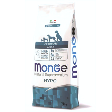 Monge Dog Speciality Hypoallergenic Корм для собак гипоаллергенный (лосось с тунцом) – интернет-магазин Ле’Муррр