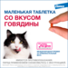 Мильбемакс® Таблетки от гельминтов со вкусом говядины для крупных кошек – 2 таблетки – интернет-магазин Ле’Муррр